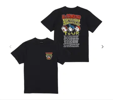 Hi-STANDARD 하이스탠다드 SNB 투어 티셔츠 블랙 L