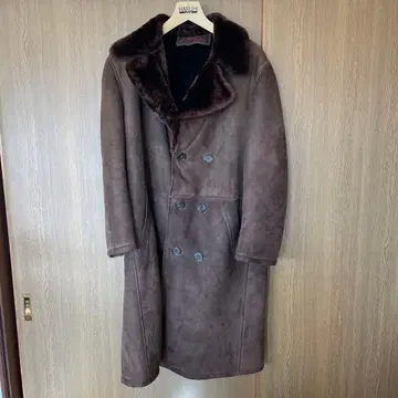 캄피엘 브라운 스웨이드 코트