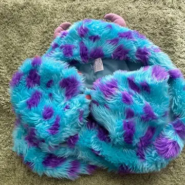 디즈니랜드 몬스터즈 잉크 [설리] 복슬복슬 캐릭터 모자