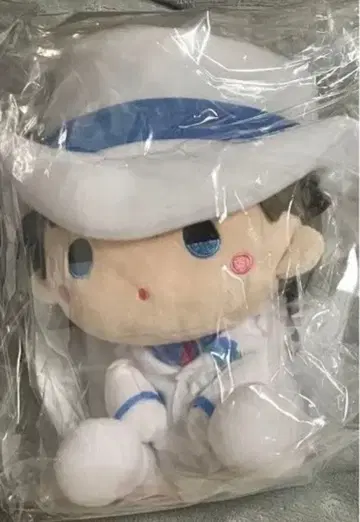 명탐정 코난 세가 럭키 쿠지 괴도 키드 A상 뽀와뽀와 앉은 봉제 인형