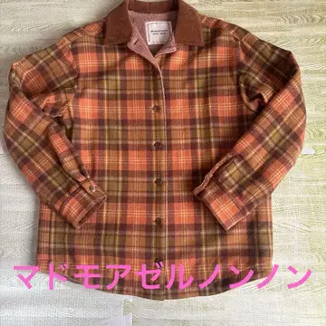 마드모아젤 논논 코트 자켓 울 100%