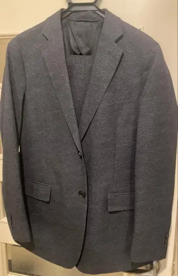 미사용 DESCENTE 데상트 수트 셋업 네이비 계열 AB5