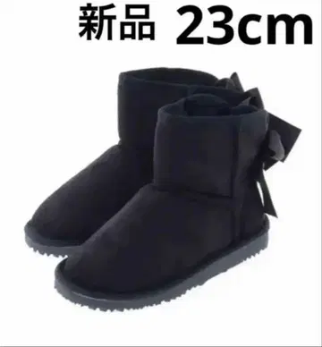 어그 부츠 블랙 23cm