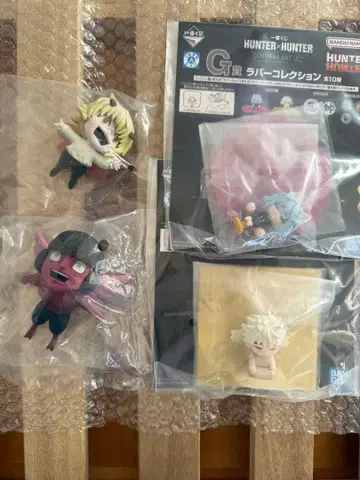 HUNTER x HUNTER 제일복권 유피 푸프 피규어 G상 2개 세트
