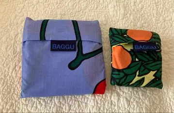 에코백 BAGGU 후르츠 패턴 대소 2개 세트