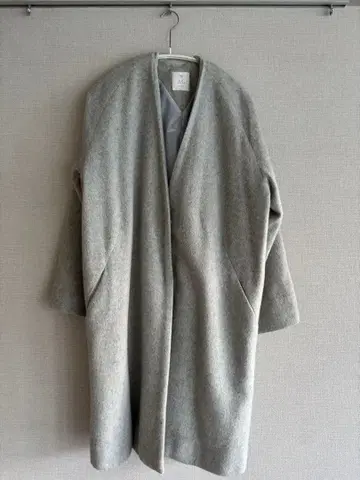 AG 그레이 롱 코트