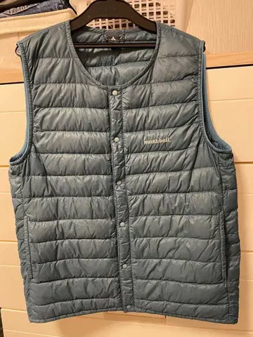 몽벨 스페리오다운 라운드넥 베스트 Men's 1101505