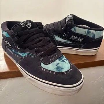 레어 VANS HALFCAB TIE DYE BLUE 타이다이 하프캡
