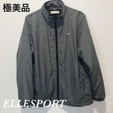 [ 컨디션 최상 ] ELLESPORT 그레이 충전솜 나일론 자켓 M