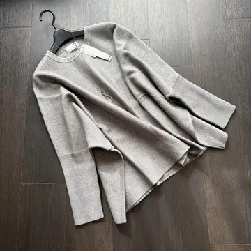 새상품 스콧 클럽 리브 소매 루즈핏 예쁜 돌먼 니트 야마다 그레이