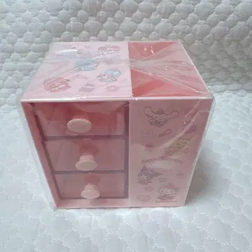 산리오 캐릭터즈 서랍 체스트 키티 키키라라 시나 푸딩