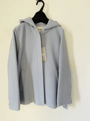 새상품 Ray BEAMS 멜톤 후드 숏코트