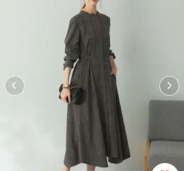 불규칙 밑단 원피스 새상품급