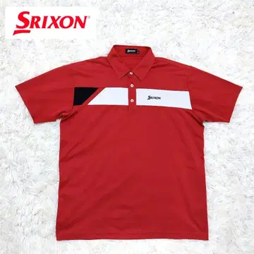 스릭슨 피케 셔츠 반팔 테라코타 오렌지 남성용 LL