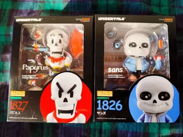 개봉만 미사용 [ 새상품급 ] 언더테일 샌즈 파피루스 넨도로이드
