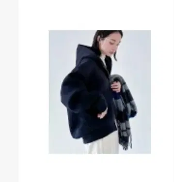 DOUX ARCHIVES / WZIP / 본딩 BIG 후드티