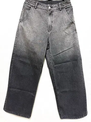빈티지 라이크 그라데이션 데님 팬츠 13 온스 블랙 M 사이즈