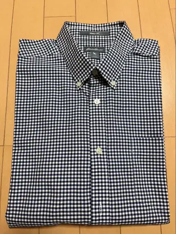 Eddie Bauer 깅엄 체크 셔츠 L