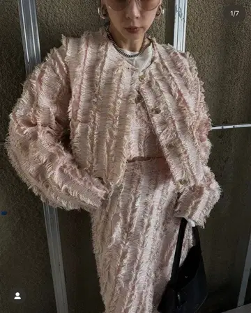 [amerivintage] 트위드 자켓/S