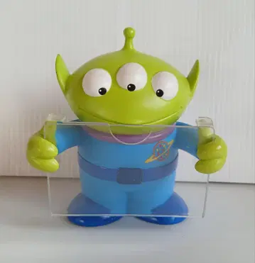 토이스토리 리틀 그린맨 피규어 사진 스탠드 레진제 TDL