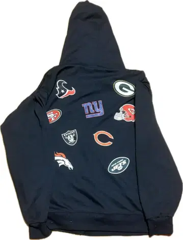 [ NFL 공식 ] TEAM APPAREL 지퍼 후드티 LL 빅 로고