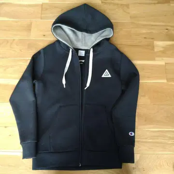Champion 후드 부착 후드티 S 블랙