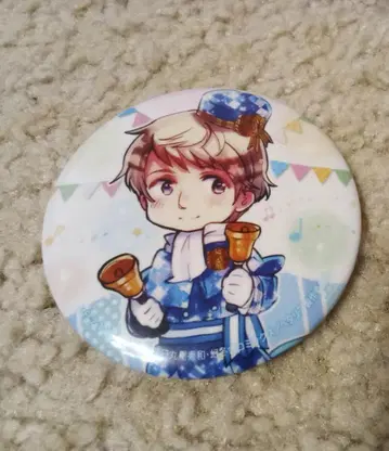 헤타리아 캐릭터송 CD The BEST 캔뱃지 러시아