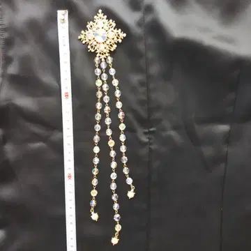 스와로브스키 롱 브로치 (빈티지)