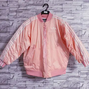 adidas 아디다스 아우터 핑크 봄버 자켓 MA-1