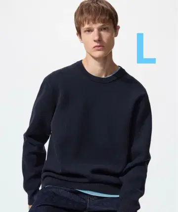UNIQLO 워셔블 스트레치 밀라노 리브 크루넥 남녀 공용