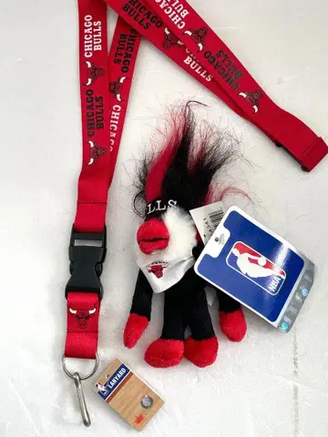 NBA 시카고 불스 공식 마스코트 래리 몽키 넥스트랩