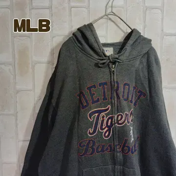 MLB 후드티 집업 디트로이트 타이거즈 페이드 컬러