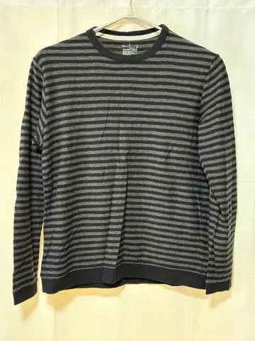 무인양품 셔츠 팬츠 세트 보더 셔츠 치노 팬츠