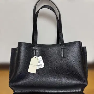 미사용 새상품 cashe cashe 카슈카슈 인조 가죽 숄더 토트 백