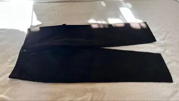 다크 브라운 코듀로이 스트레이트 팬츠