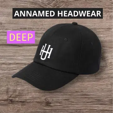 UNNAMED HEADWEAR 블랙 캡