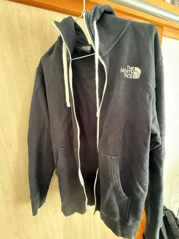 THE NORTH FACE 블랙 후드티 M