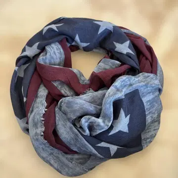 미국 국기 디자인 스카프