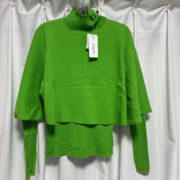 [ 새상품 ] RADIATE 야마다야 하이넥 + 판초 2장 세트 그린 M