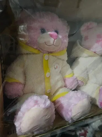 빌드어베어 핑크 테디베어