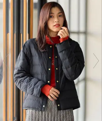 프렌치 다운 숏코트