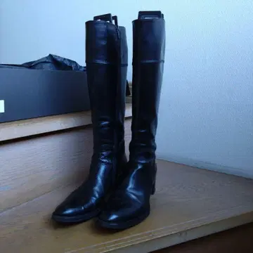 FRANCOMARTINI 블랙 롱 부츠