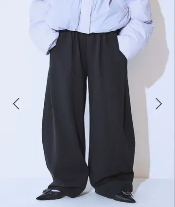 JEANASIS [ 발열 보온 ] 맨투맨 코쿤 턱 팬츠 블랙