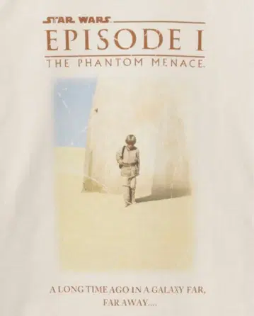 STAR WARS 에피소드 1 T셔츠 M 사이즈