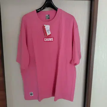 CHUMS 오버 사이즈 T셔츠 XL 핑크