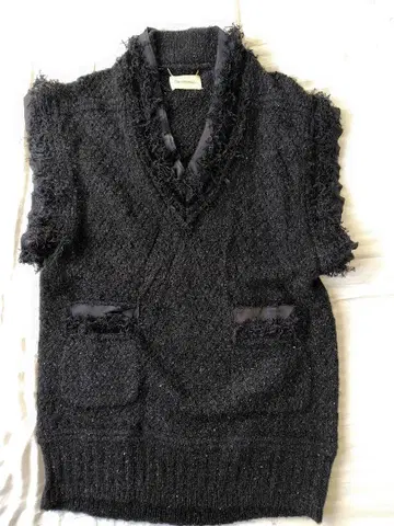 캘런솔로지 블랙 트위드 라메 베스트