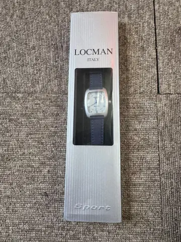 미사용 새상품 LOCMAN SPORT 알루미늄 블루