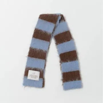 [미사용 새상품] Border 머플러 blue border