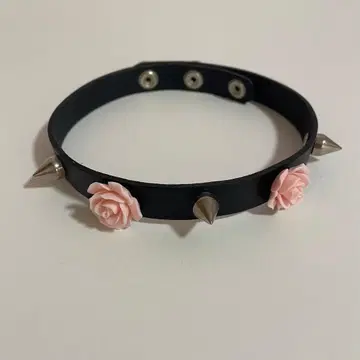 momentel 초커 장미 y2k