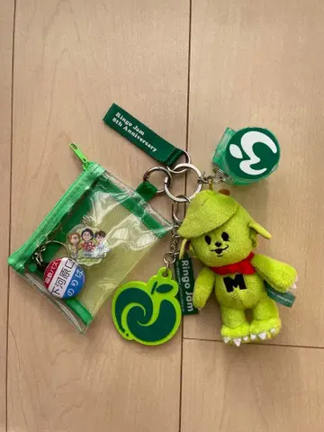 메멜 키링 봉제 인형 미세스